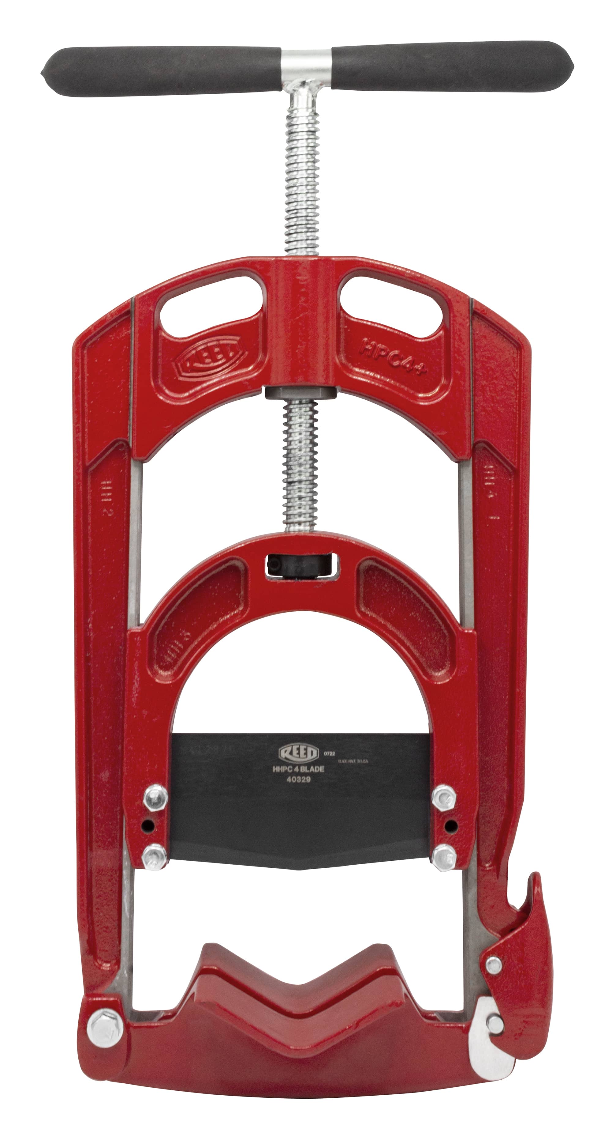 Reed Mfg HPC4+ Guillotine Pipe Cutter for PE Pipe, 1-1/2" - 4" - Edmondson Supply