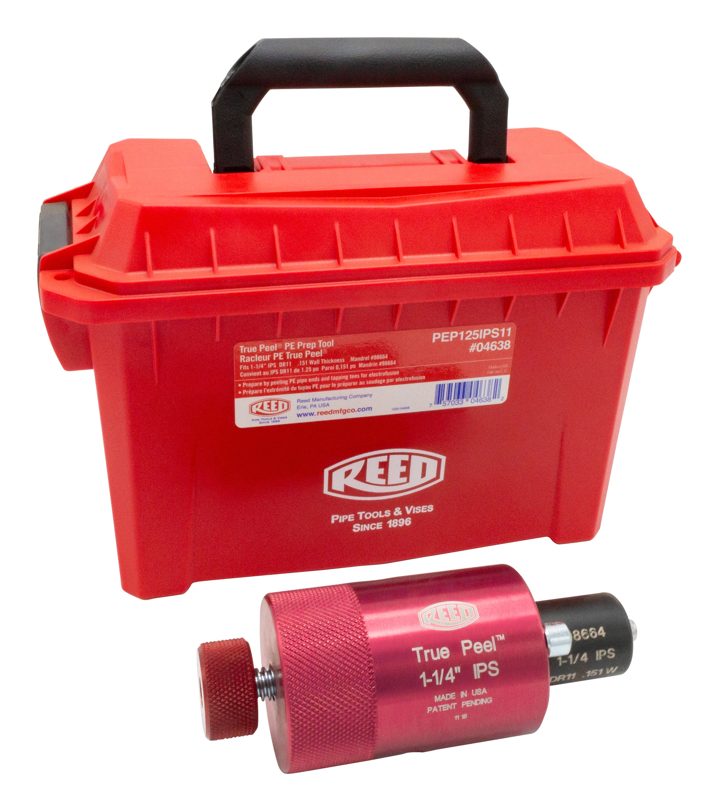 Reed Mfg PEP125IPS11 True Peel® PE Prep Tool, 1-1/4" IPS - Edmondson Supply