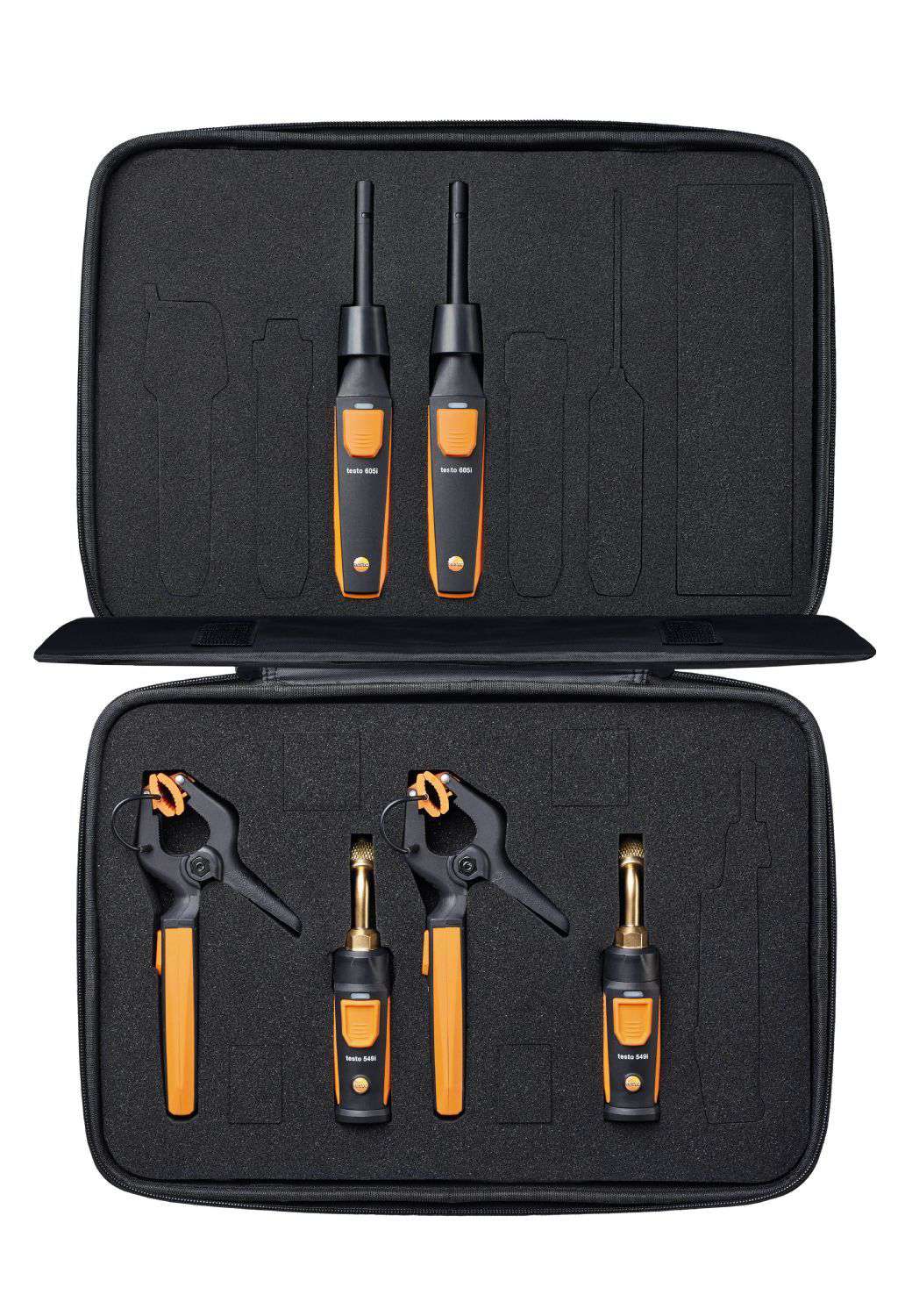 Testo 0563 0009 Smart Probes AC & Refrigeration Test & Load Kit - Edmondson Supply