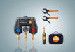 Testo 0564 4550 01 - 550i Smart Kit App-Controlled Digital Manifold w/ Wireless Vacuum & Clamp Temperature Probes - Edmondson Supply