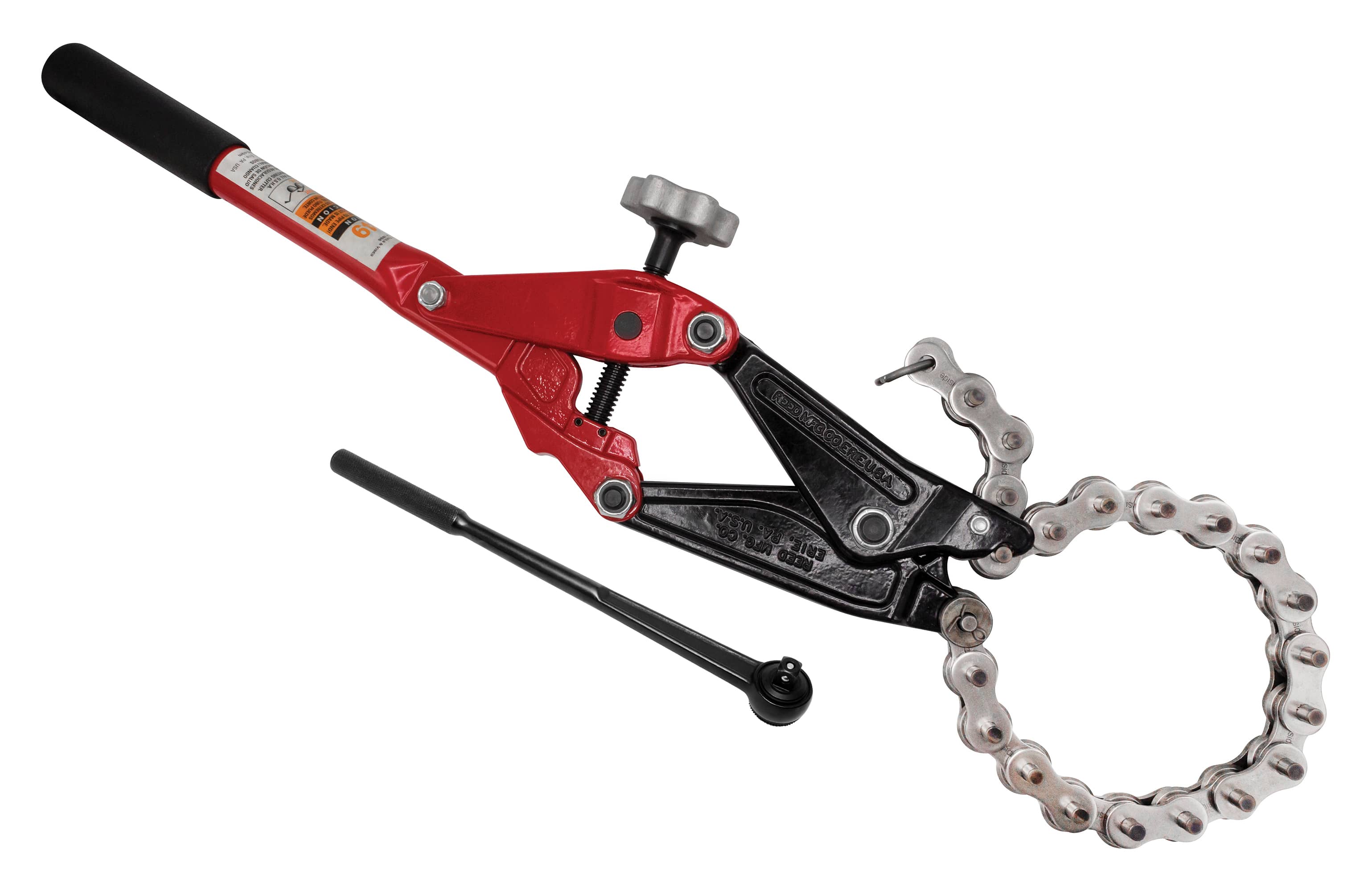 Reed Mfg SC49-6 Ratchet Soil Pipe/Snap Cutters, 1-1/2" - 6" - Edmondson Supply
