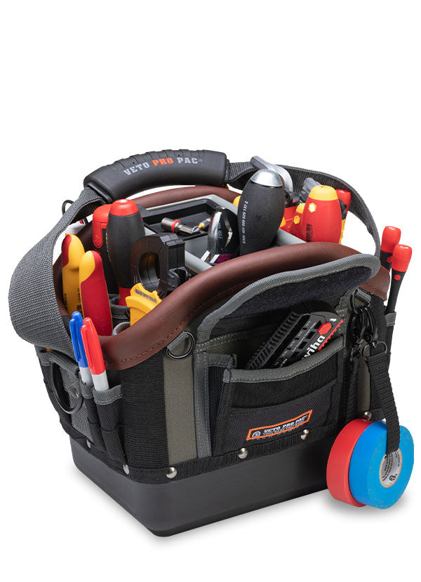 Veto Pro Pac Tech OT-SC Open Top Electrician Tool Bag - Edmondson Supply