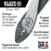 Klein Tools 1006 Crimping/Cutting Tool for Non-Insulated Terminals - Edmondson Supply