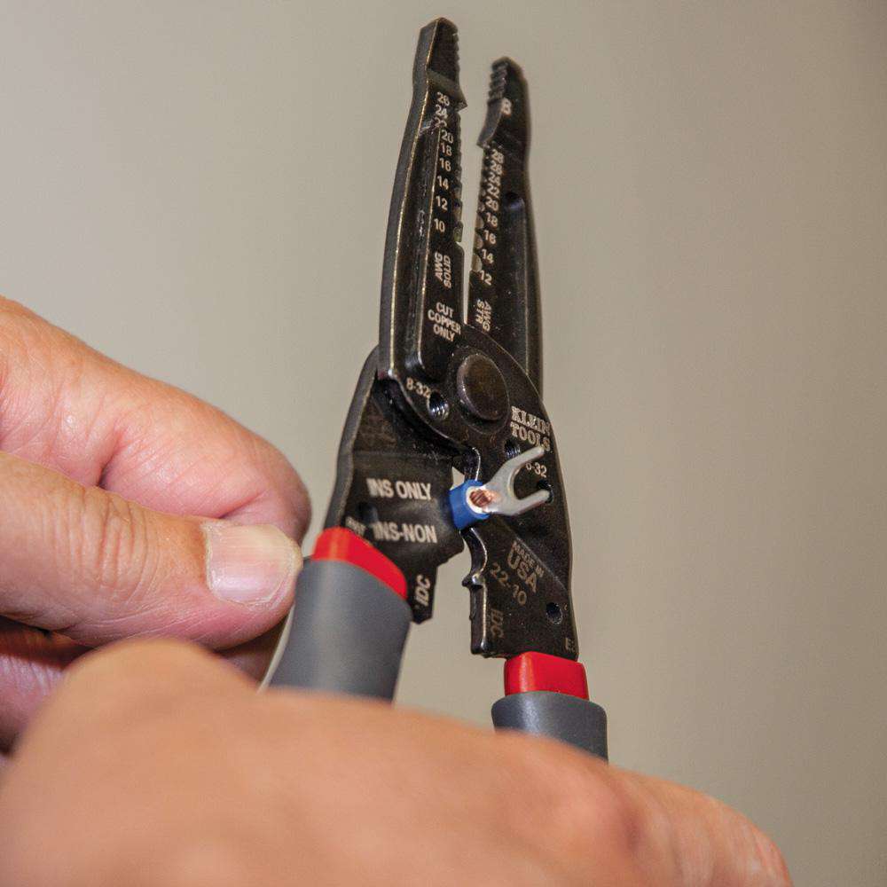 Klein Tools 1019 Klein-Kurve® Wire Stripper/Crimper Multi-Tool - Edmondson Supply