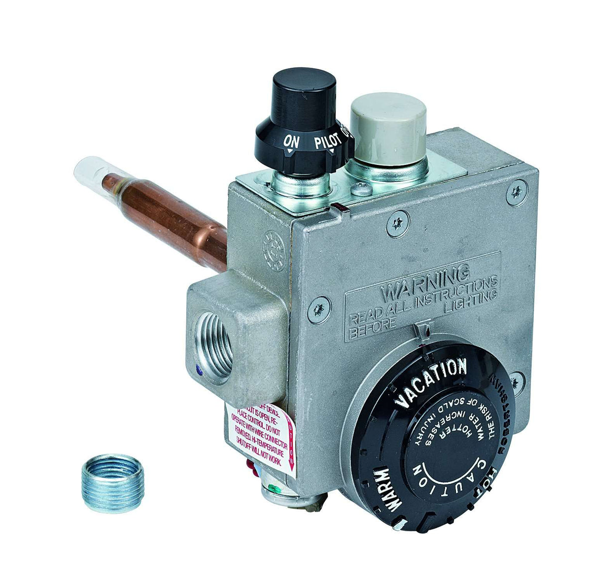 Edmondson Supply | Robertshaw 110-202 1/2 Natural Gas Water Heater Gas  Valve