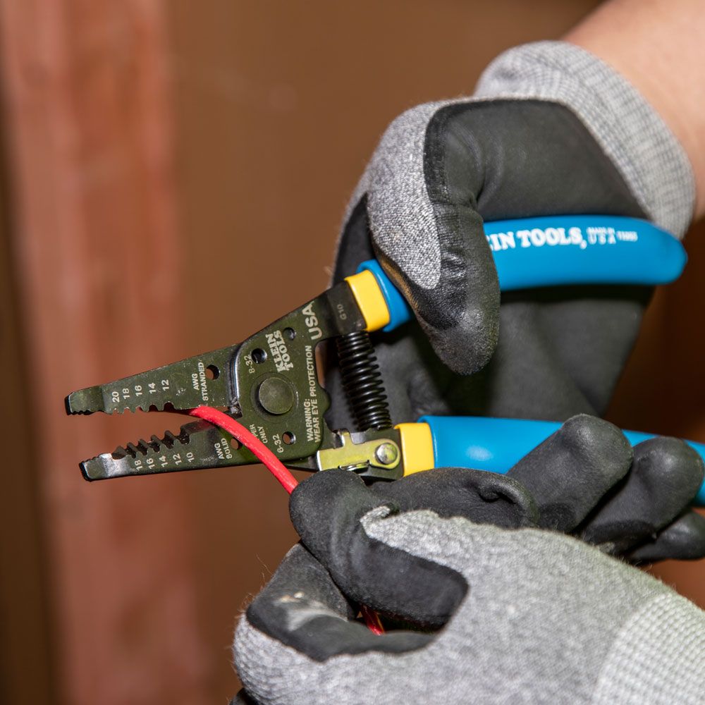 Klein Tools 11055 Klein Kurve® Solid and Stranded Copper Wire Stripper & Cutter - Edmondson Supply
