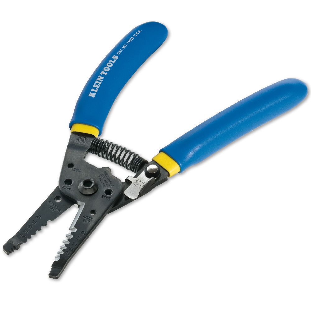 Klein Tools 11055 Klein Kurve® Solid and Stranded Copper Wire Stripper & Cutter - Edmondson Supply