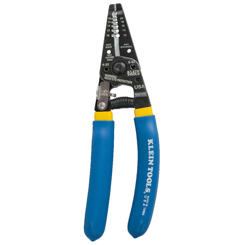 Klein Tools 11055 Klein Kurve® Solid and Stranded Copper Wire Stripper & Cutter - Edmondson Supply