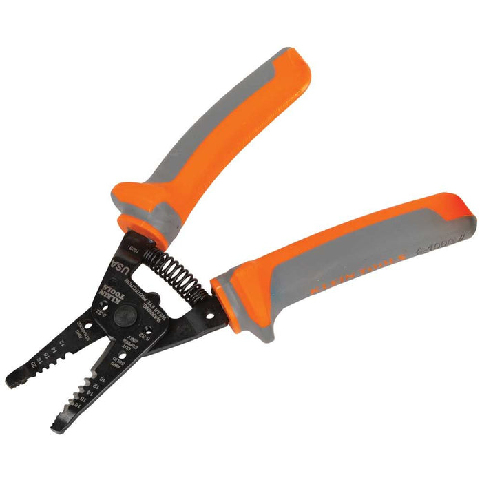 Klein Tools 11055RINS Insulated Klein-Kurve® Wire Stripper and Cutter - Edmondson Supply