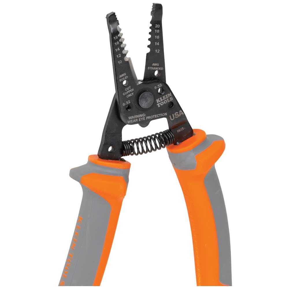 Klein Tools 11055RINS Insulated Klein-Kurve® Wire Stripper and Cutter - Edmondson Supply