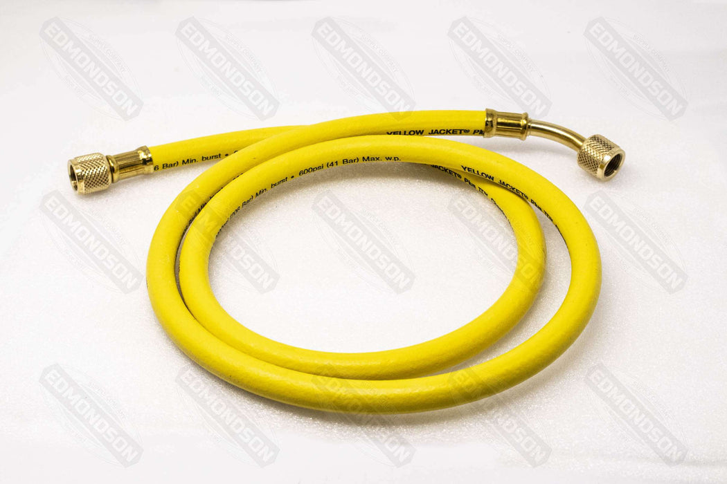Yellow Jacket 18160 60″, Yellow, 3/8″ straight x 3/8″ 45°, PLUS II™ “B” - Edmondson Supply