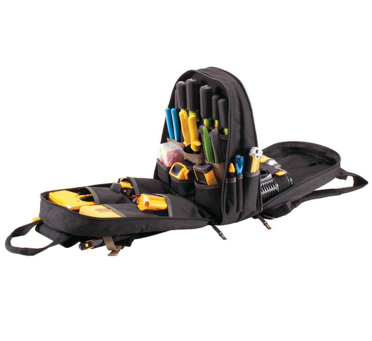 CLC 1134 44 Pocket Deluxe Tool Backpack - Edmondson Supply