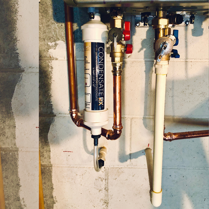 Condensate Neutralizer Navien Tankless Leaking From Condensate