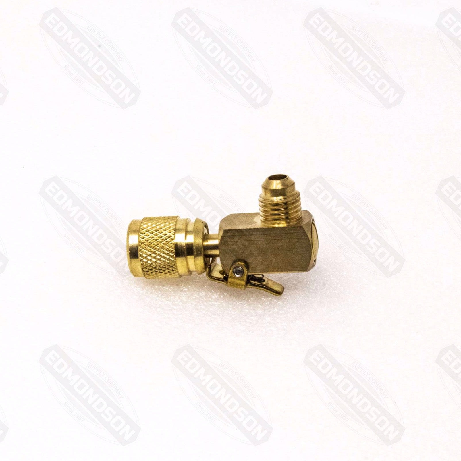 Imperial 17-C Kwik-Coupler™ Adapter 90˚ Elbow (45° Flare) 1/4” female x 1/4” male - Edmondson Supply
