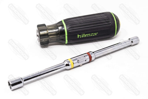 Hilmor 1839054 3" Quick-Change Magnetic Nut Driver, 1/4" & 5/16" - Edmondson Supply