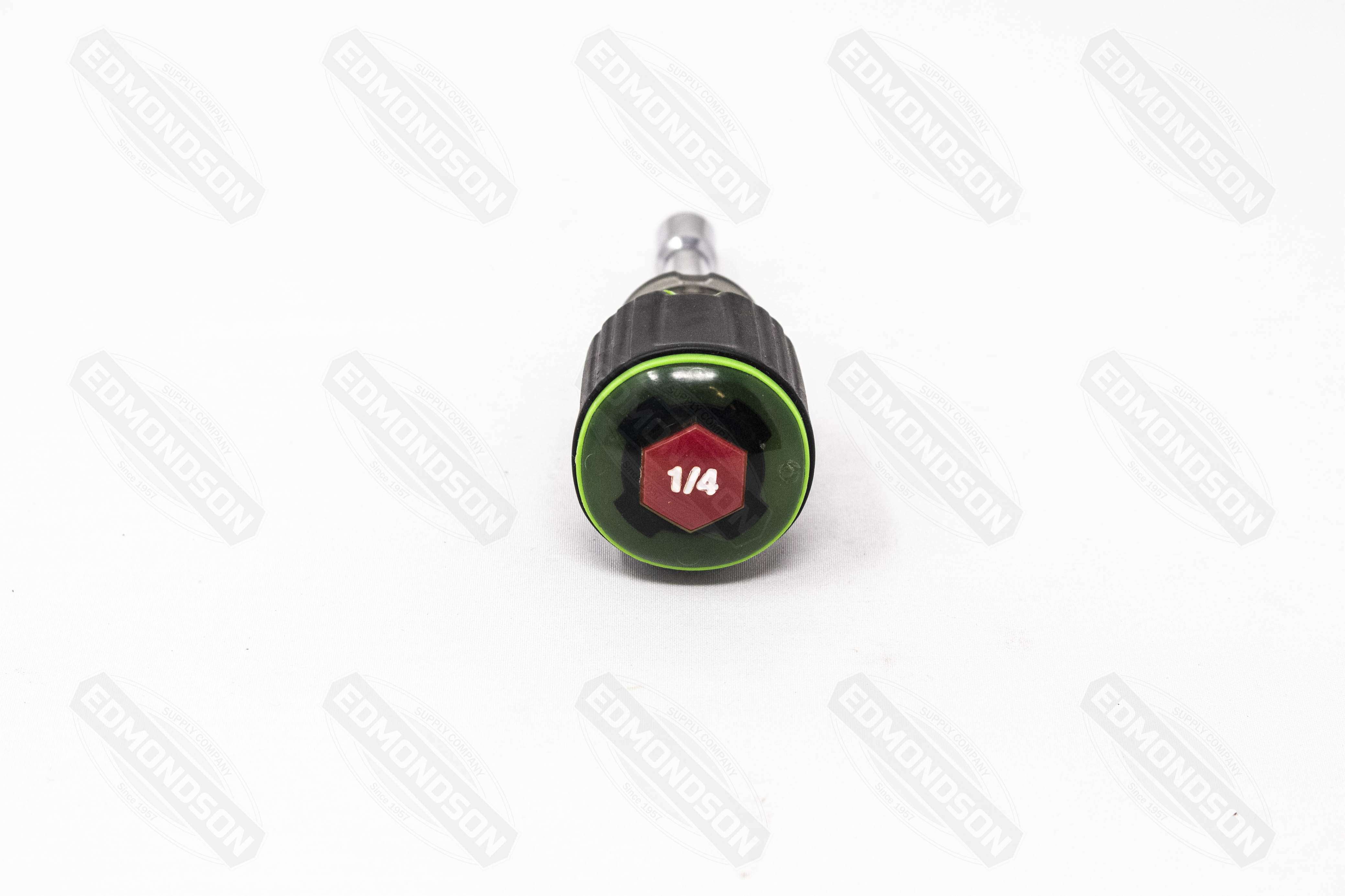 Hilmor 1839055 SHSM14 Magnetic Tip Stubby Nut-Driver - 1/4" Hex X 1-1/2" Shank - Edmondson Supply