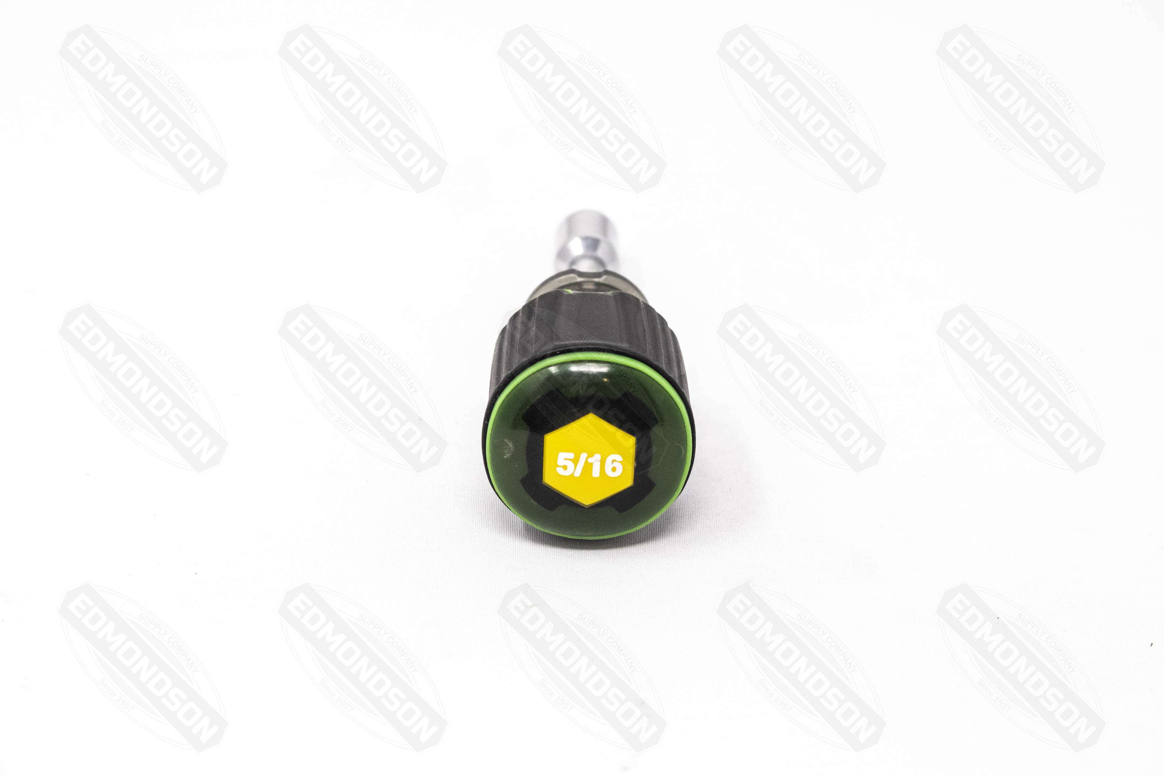 Hilmor 1839056 SHSM516 Magnetic Tip Stubby Nut-Driver - 5/16" Hex X 1-1/2" Shank - Edmondson Supply