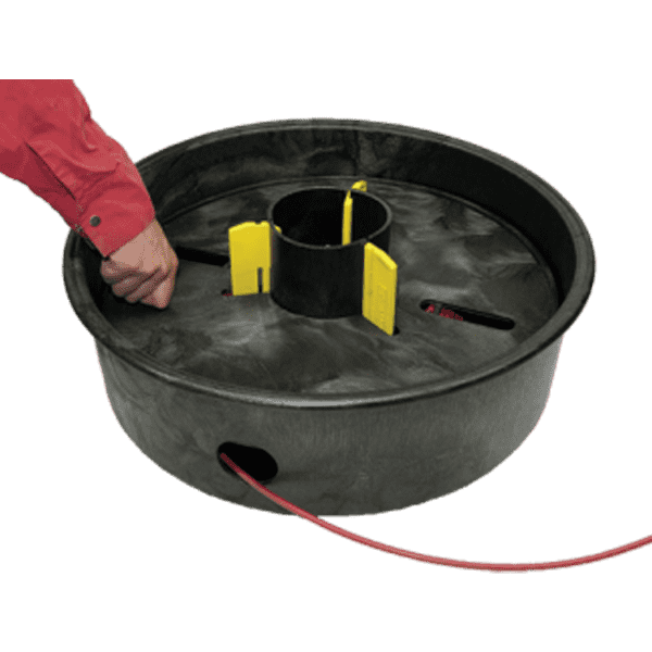 Rack-A-Tiers 18455 Wire Tub Coil Dispenser - Edmondson Supply