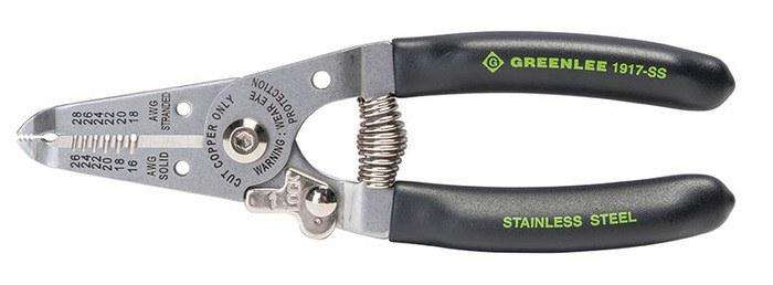 Greenlee 1917-SS Stainless Steel Wire Stripper (16-26AWG) - Edmondson Supply