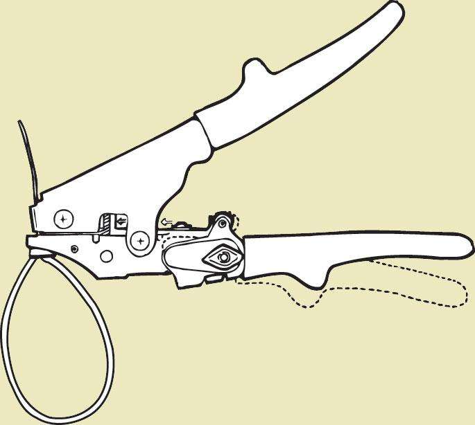 Malco Tools TY6 High Leverage Flex Tie Tensioning Tool with Auto Cut Off - Edmondson Supply
