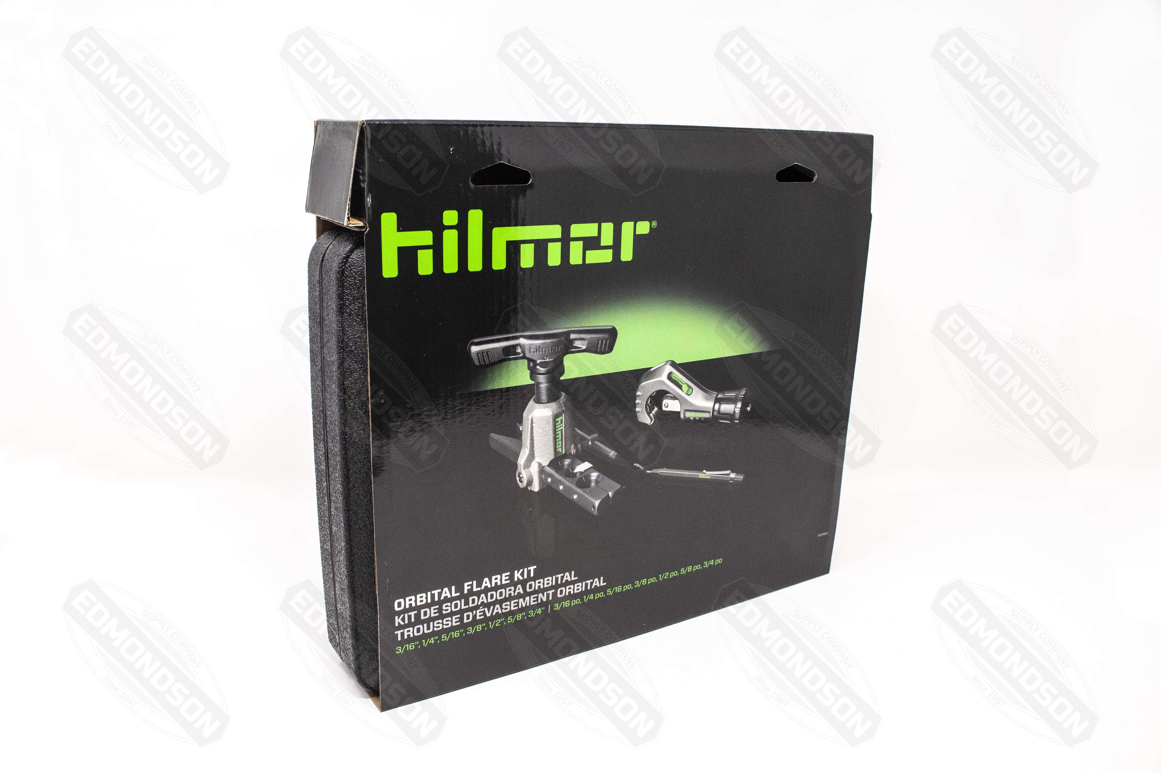 Hilmor 1937685 FTOK Orbital Flare Kit with Tubing Cutter and Deburring Tool - Edmondson Supply