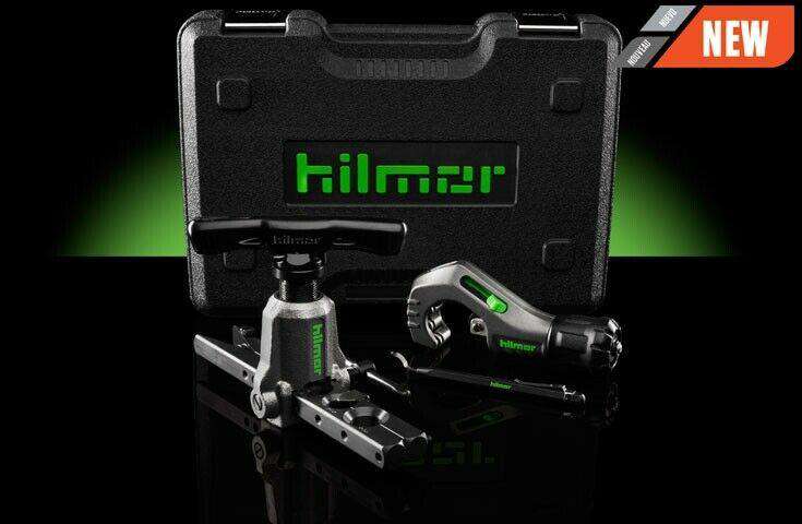 Hilmor 1937685 FTOK Orbital Flare Kit with Tubing Cutter and Deburring Tool - Edmondson Supply