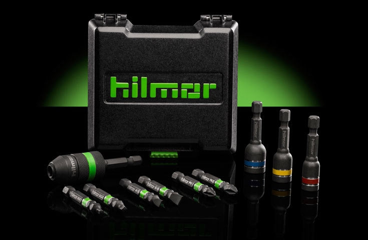 Hilmor 1937912 Fast Connect Screwdriver Bit Set - Edmondson Supply
