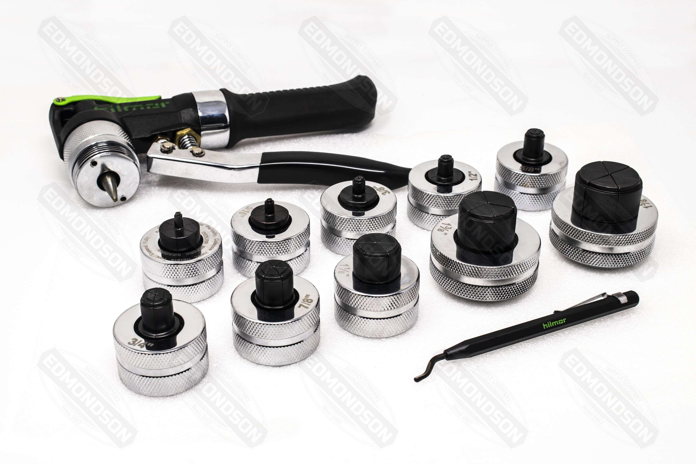 Hilmor 1964041 DCS Deluxe Compact Swage Tool Tube Expander Kit - Edmondson Supply