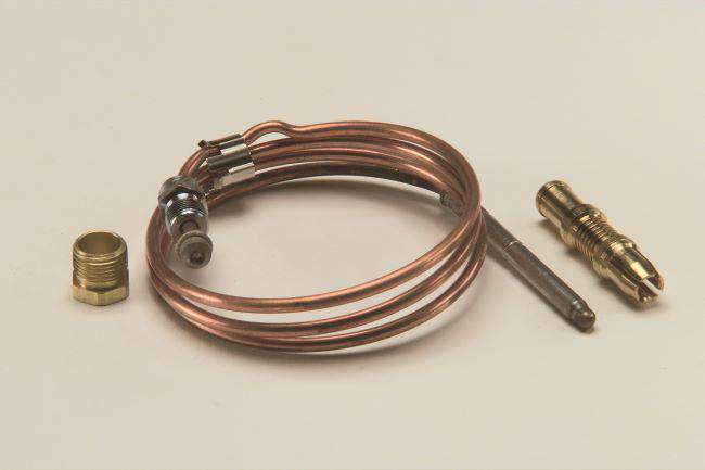 Robertshaw 1980-030 30" 1980 Series Snap-Fit® Universal Thermocouple - Edmondson Supply