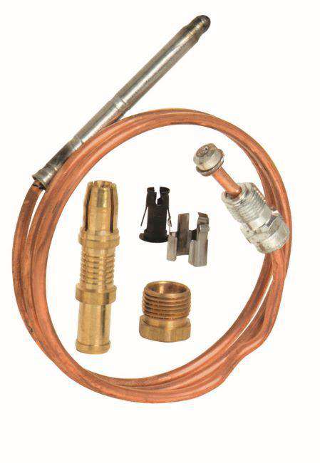 Robertshaw 1980-048 48" 1980 Series Snap-Fit® Universal Thermocouple - Edmondson Supply