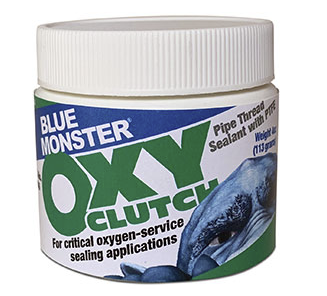 Blue Monster 70856 Blue Monster® OXY-CLUTCH Pipe Thread Sealant with PTFE, 4 oz.