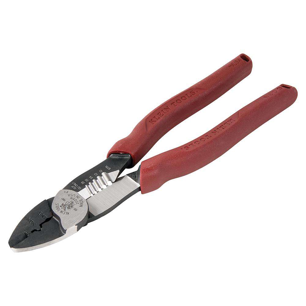 Klein Tools 2005N Forged Steel Wire Crimper, Cutter, Stripper - Edmondson Supply