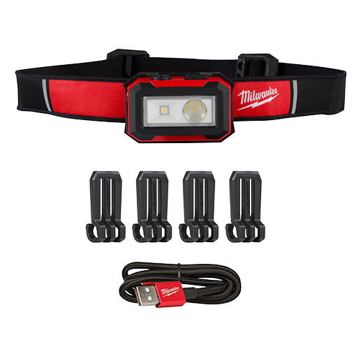Milwaukee 2012R Milwaukee® Rechargeable Magnetic Headlamp And Task Light - Edmondson Supply