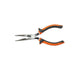 Klein Tools 203-7-EINS Long Nose Side Cut Pliers, 7-Inch Slim Insulated - Edmondson Supply