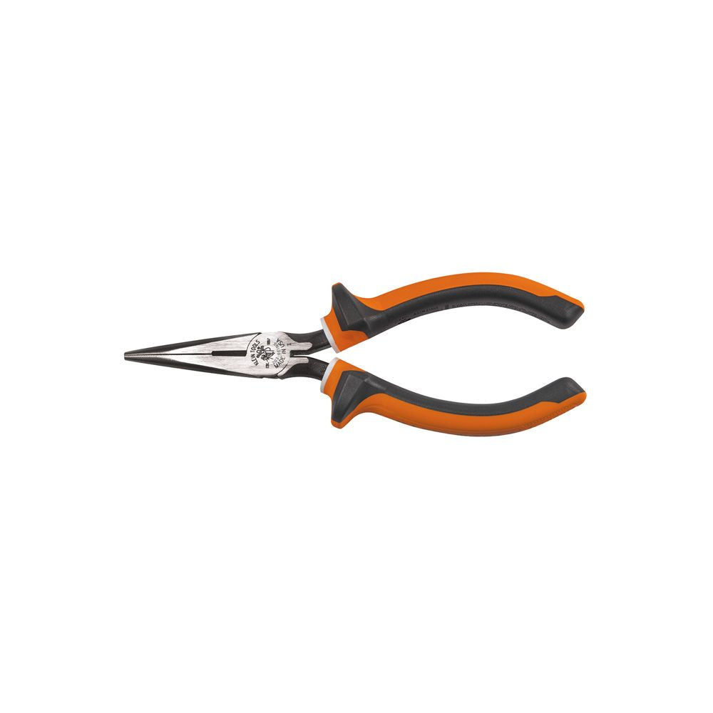 Klein Tools 203-6-EINS Long Nose Side Cutter Pliers 6-Inch Slim Insulated - Edmondson Supply