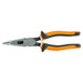 Klein Tools 203-8-EINS Long Nose Side Cutter Pliers, 8-In Slim Insulated - Edmondson Supply