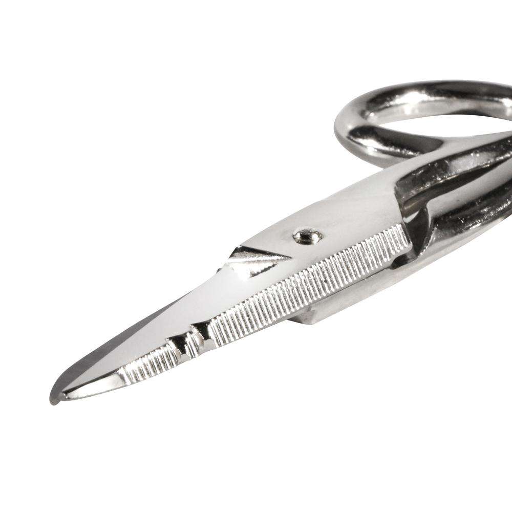 Klein Tools 2100-7 Electrician's Scissors, Nickel Plated - Edmondson Supply