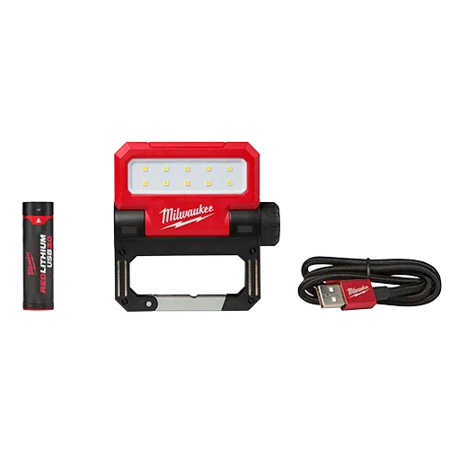 Milwaukee 2114-21 REDLITHIUM™ USB ROVER™ Pivoting Flood Light - Edmondson Supply