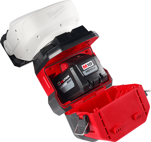 Milwaukee 2123-21HD M18™ Utility Remote Control Search Light Kit w/ Portable Base - Edmondson Supply