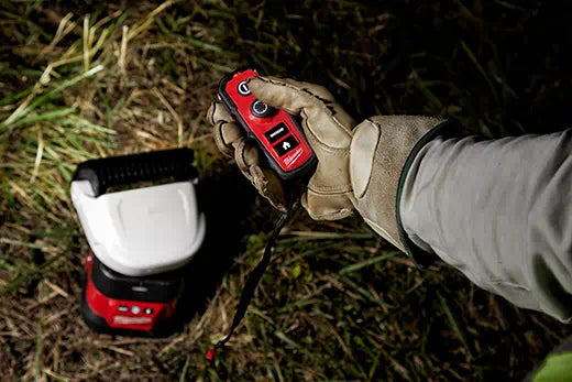 Milwaukee 2123-21HD M18™ Utility Remote Control Search Light Kit w/ Portable Base - Edmondson Supply
