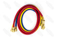Yellow Jacket 22985 PLUS II 60" Charging Hose (RYB) 3-Pack w/ SealRight™ Fitting - Edmondson Supply