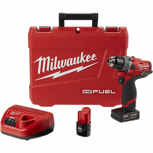 Milwaukee 2504-22 M12 FUEL™ 1/2" Hammer Drill Kit