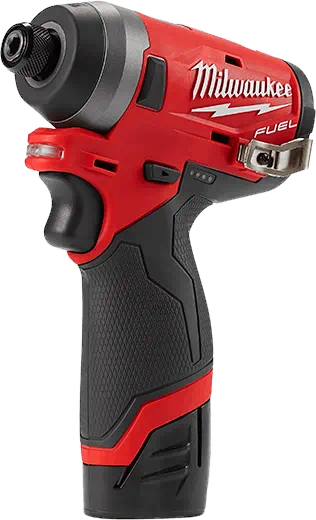 Milwaukee 2553-22 M12 FUEL™ 1/4" Hex Impact Driver Kit - Edmondson Supply