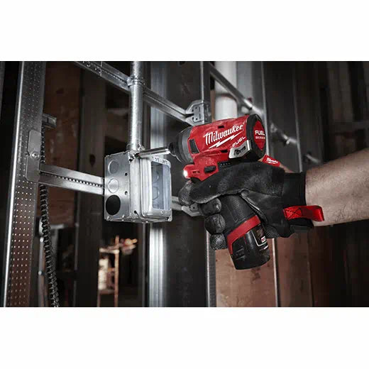 Milwaukee 2553-22 M12 FUEL™ 1/4" Hex Impact Driver Kit - Edmondson Supply