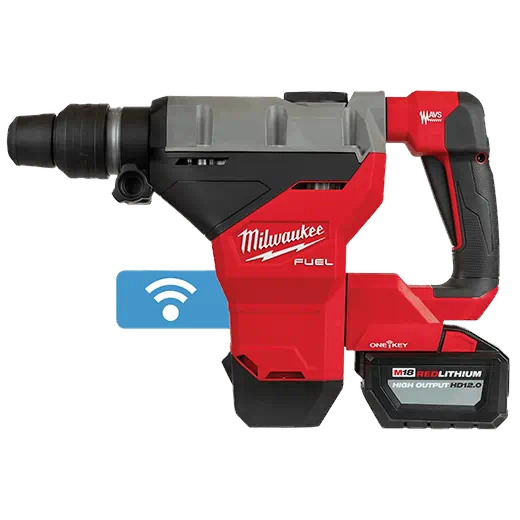 Milwaukee 2718-22HD M18 FUEL™ 1-3/4" SDS MAX Rotary Hammer Kit w/ (2) 12.0 Battery - Edmondson Supply