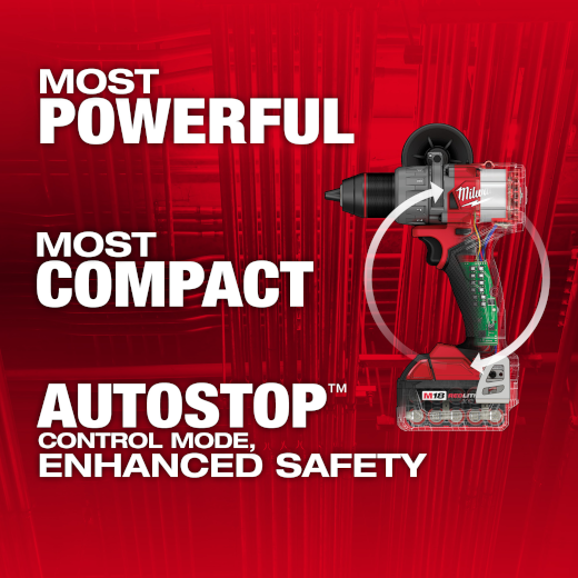 Milwaukee 2904-22 M18 FUEL™ 1/2" Hammer Drill/Driver Kit - Edmondson Supply