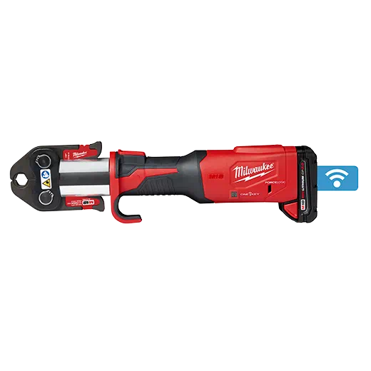 Milwaukee 2922-22 M18™ FORCE LOGIC™ Press Tool w/ ONE-KEY™ w/ 1/2"-2" CTS Jaws (KIT) - Edmondson Supply