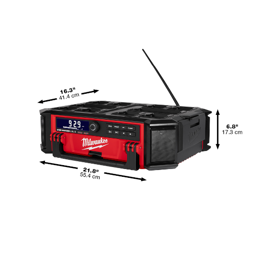 Milwaukee 2950-20 M18™ PACKOUT™ Radio + Charger - Edmondson Supply