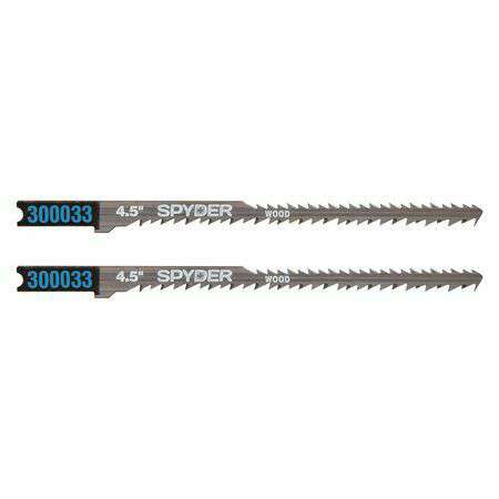 Spyder 300013 Double Sided, Jigsaw 2pc, 4.5" Wood - U-Shank