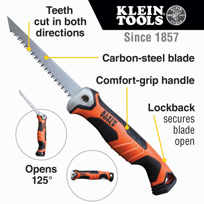 Klein Tools 31737 Folding Jab Saw - Edmondson Supply
